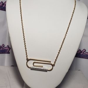 Crazy Paper Clip Necklace